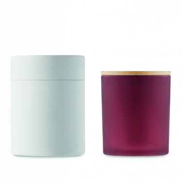 Logo trade promotional gifts picture of: Plant based wax candle 280 gr