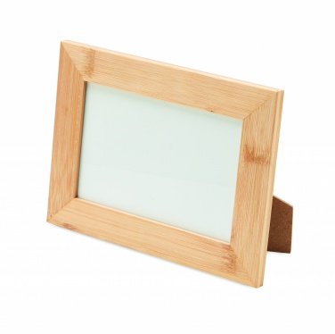 Logotrade business gifts photo of: Bamboo photo frame