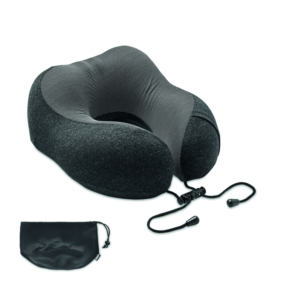 Logo trade promotional item photo of: Travel Pillow in RPET