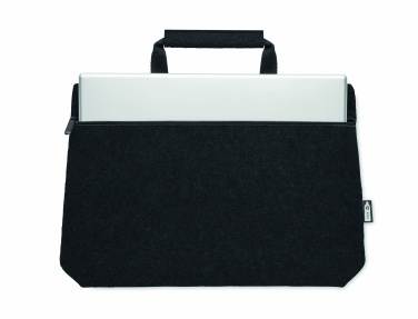 Logotrade business gifts photo of: RPET felt zippered laptop bag