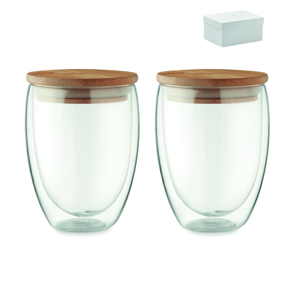 Logotrade corporate gifts photo of: Set of 2 glasses 350 ml in box
