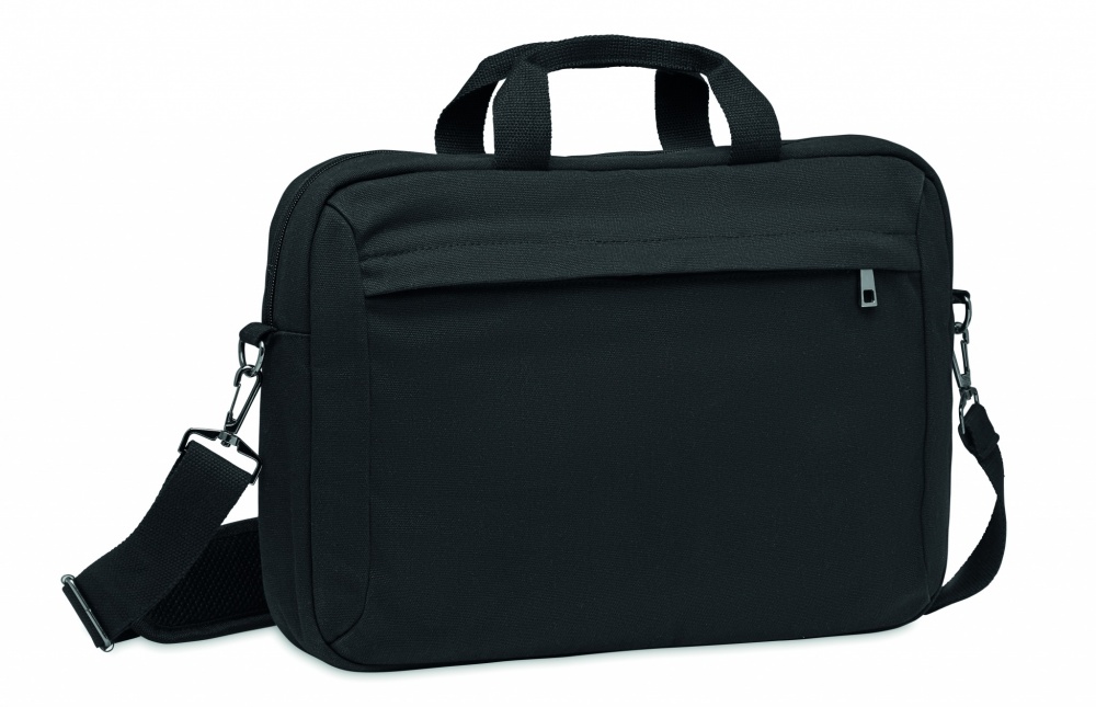 Logotrade promotional item image of: Laptop bag in washed canvas