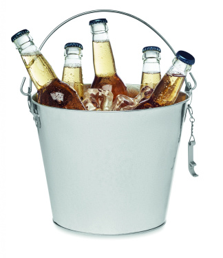 Logo trade promotional products picture of: Metal beer bucket 4L