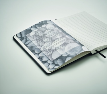 Logotrade corporate gift picture of: A5 notebook recycled carton