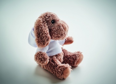 Logotrade corporate gift image of: Dog plush wearing a hoodie