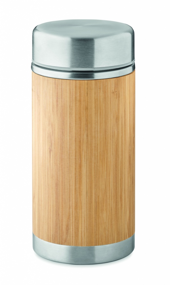 Logo trade promotional item photo of: Double wall food jar 600 ml