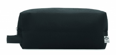 Logotrade promotional gift picture of: Canvas cosmetic bag 220 gr/m²