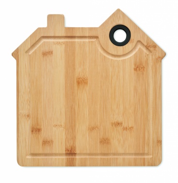 Logo trade business gifts image of: Bamboo house cutting board