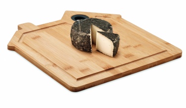 Logo trade promotional products picture of: Bamboo house cutting board
