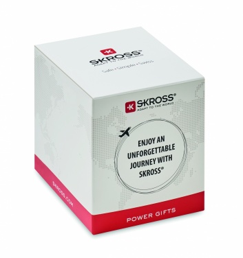 Logo trade promotional products image of: Skross MUV USB A/C adapter