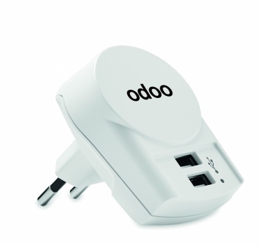 Logotrade corporate gifts photo of: Skross Euro USB Charger (2xA) 12W