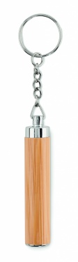 Logo trade promotional product photo of: Mini bamboo torch with keyring