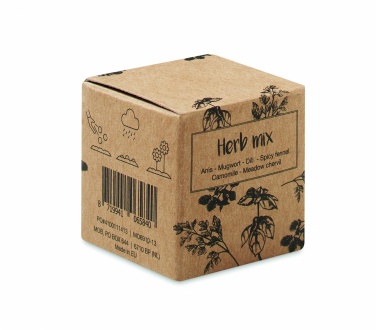 Logotrade promotional gift image of: Herb seed bomb in carton box