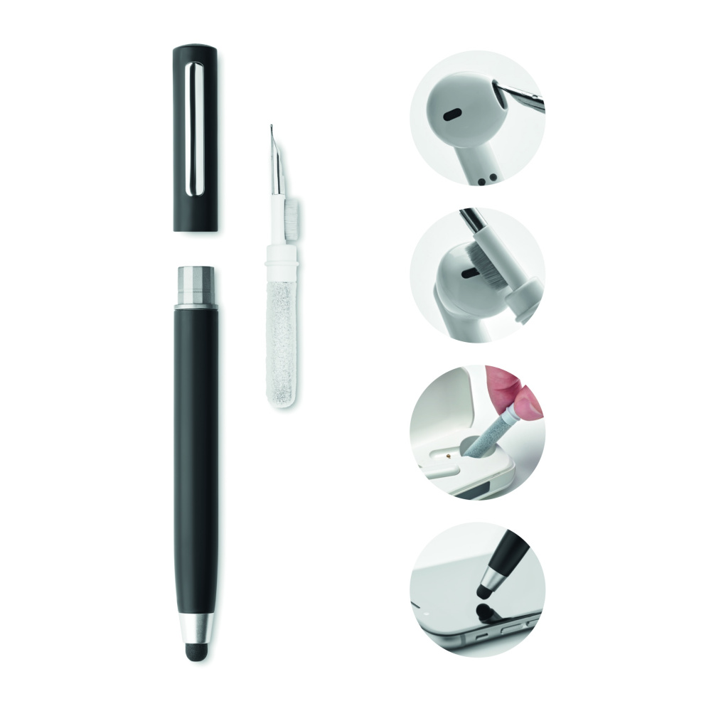 Logotrade promotional merchandise image of: Stylus pen TWS cleanning set