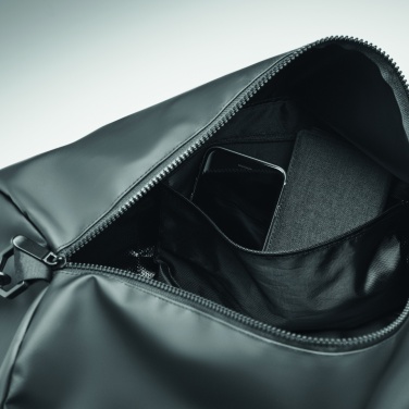 Logo trade promotional giveaways image of: Sports bag in 50C tarpaulin