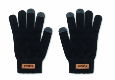 Logo trade promotional items image of: RPET tactile gloves