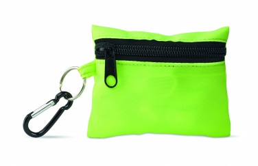 Logo trade advertising products image of: First aid kit w/ carabiner