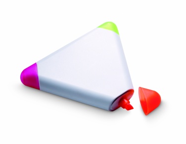 Logotrade promotional gifts photo of: Triangular highlighter