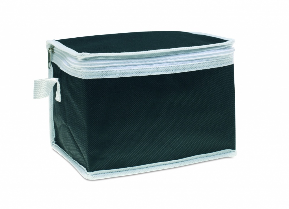 Logo trade promotional items image of: Nonwoven 6 can cooler bag