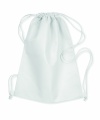 80gr/m² nonwoven drawstring, White