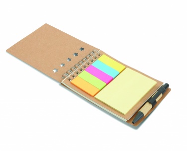 Logotrade promotional gifts photo of: Notepad with pen and memo pad