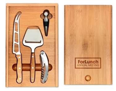 Logotrade promotional merchandise photo of: Cheese and wine set