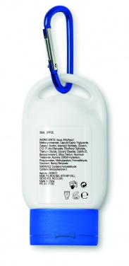 Logo trade promotional items picture of: 30 ml sunscreen lotion