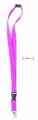 Lanyard hook and buckle 20 mm, Fuchsia