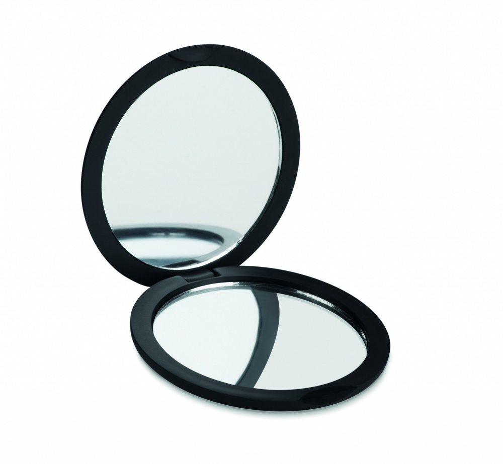 Logo trade business gift photo of: Double sided compact mirror