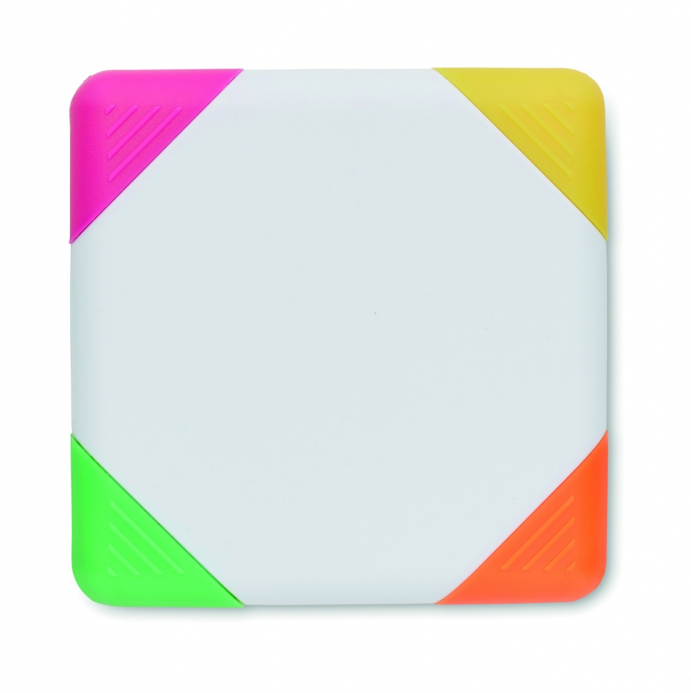 Logo trade promotional products picture of: Square shaped highlighter