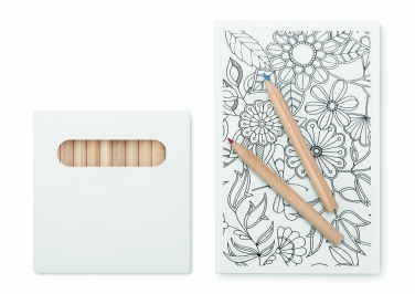 Logo trade advertising products image of: Drawing adult set