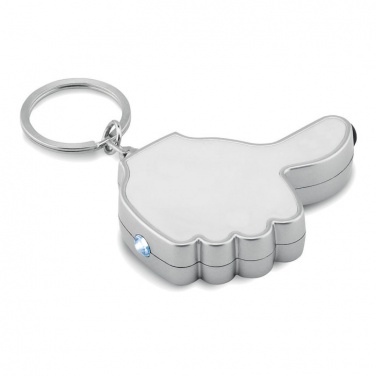 Logotrade promotional merchandise picture of: Thumbs up led light w/key ring Valmiera
