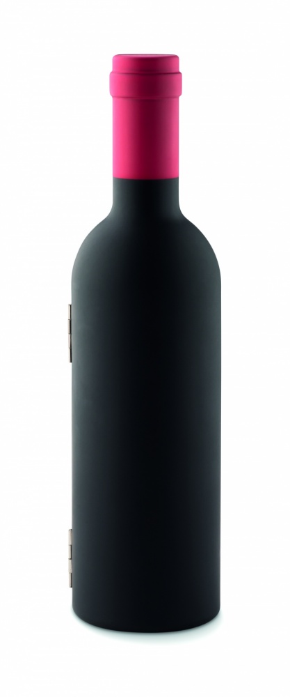 Logotrade promotional gift picture of: Bottle shape wine set