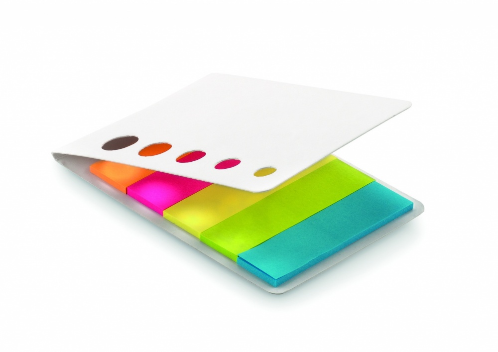 Logo trade promotional merchandise photo of: Page markers pad