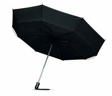 Logo trade promotional item photo of: Foldable reversible umbrella