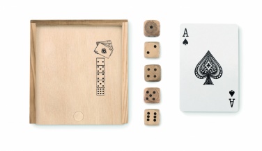 Logotrade advertising product image of: Cards and dices in box