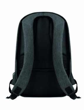 Logo trade promotional products image of: 2 tone backpack incl USB plug