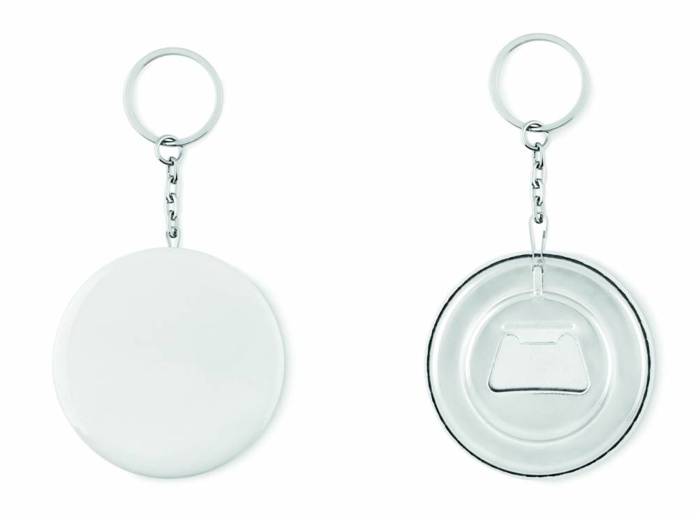 Logo trade advertising product photo of: Key ring with bottle opener Madona