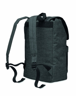Logo trade promotional giveaways picture of: Backpack in 600D polyester