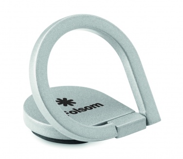 Logo trade corporate gifts image of: Phone holder-stand ring