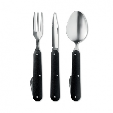 Logotrade promotional product image of: 3-piece camping utensils set