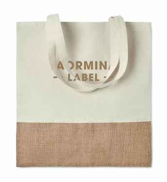 Logo trade corporate gift photo of: 160gr/m² cotton shopping bag