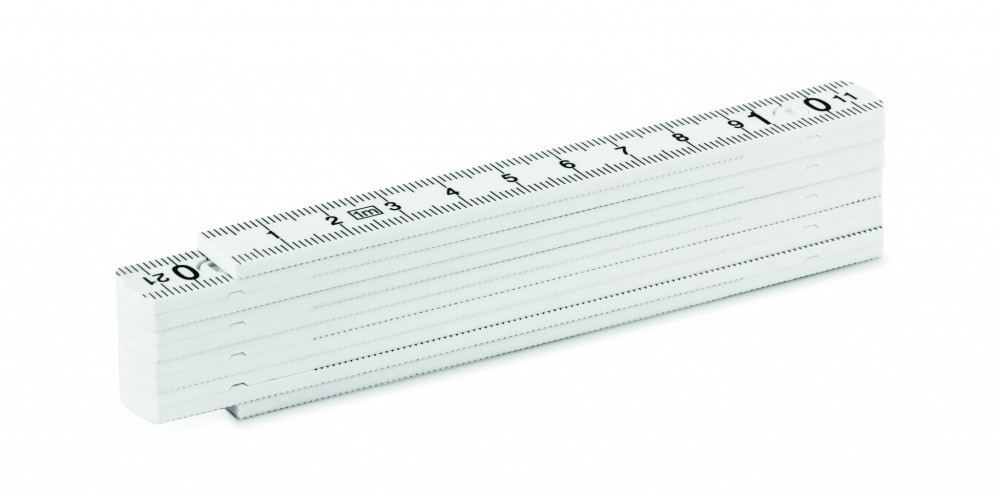 Logo trade promotional gifts picture of: Folding ruler 1m