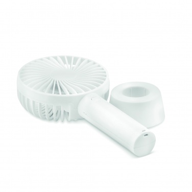 Logo trade promotional merchandise image of: USB desk fan with stand 