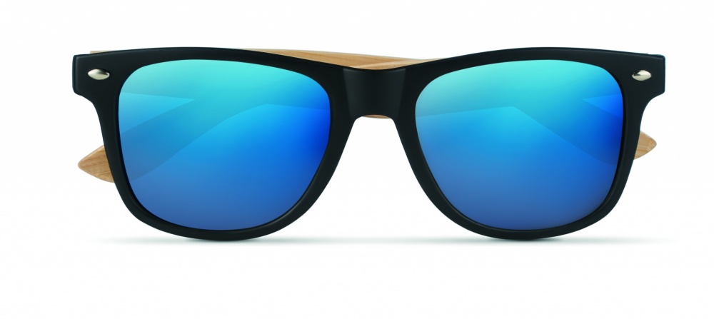 Logo trade advertising products image of: Sunglasses with bamboo arms RAKVERE
