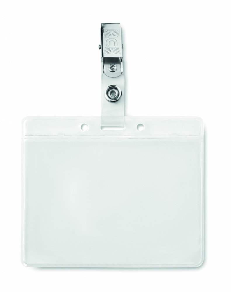 Logotrade promotional gift picture of: PVC badge holder