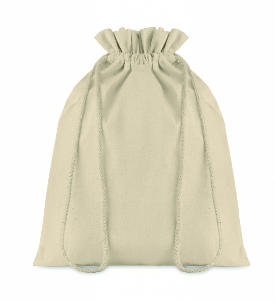 Logo trade promotional gift photo of: Medium Cotton draw cord bag