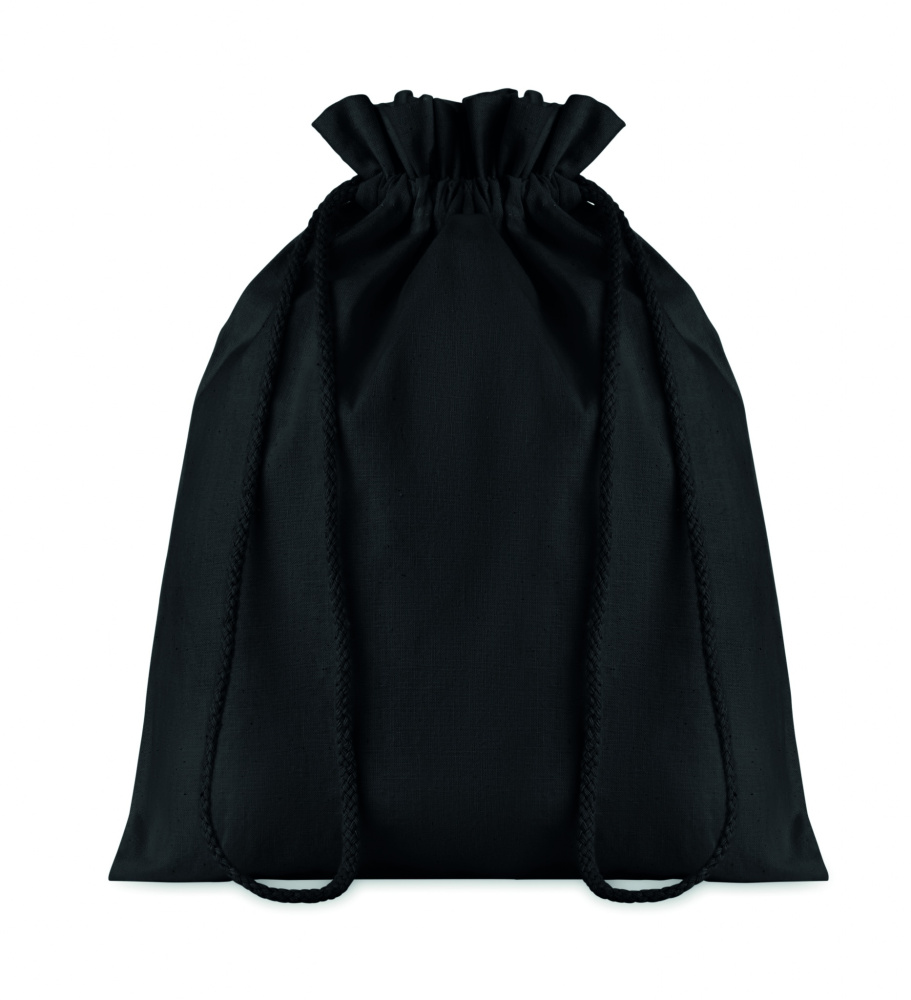 Logotrade promotional giveaway image of: Medium Cotton draw cord bag