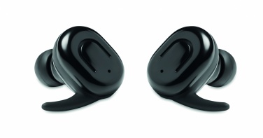 Logo trade promotional giveaways picture of: TWS earbuds with charging box