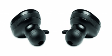 Logo trade promotional items image of: TWS earbuds with charging box